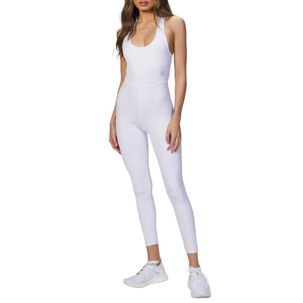 NEW HEROS the unitard in white